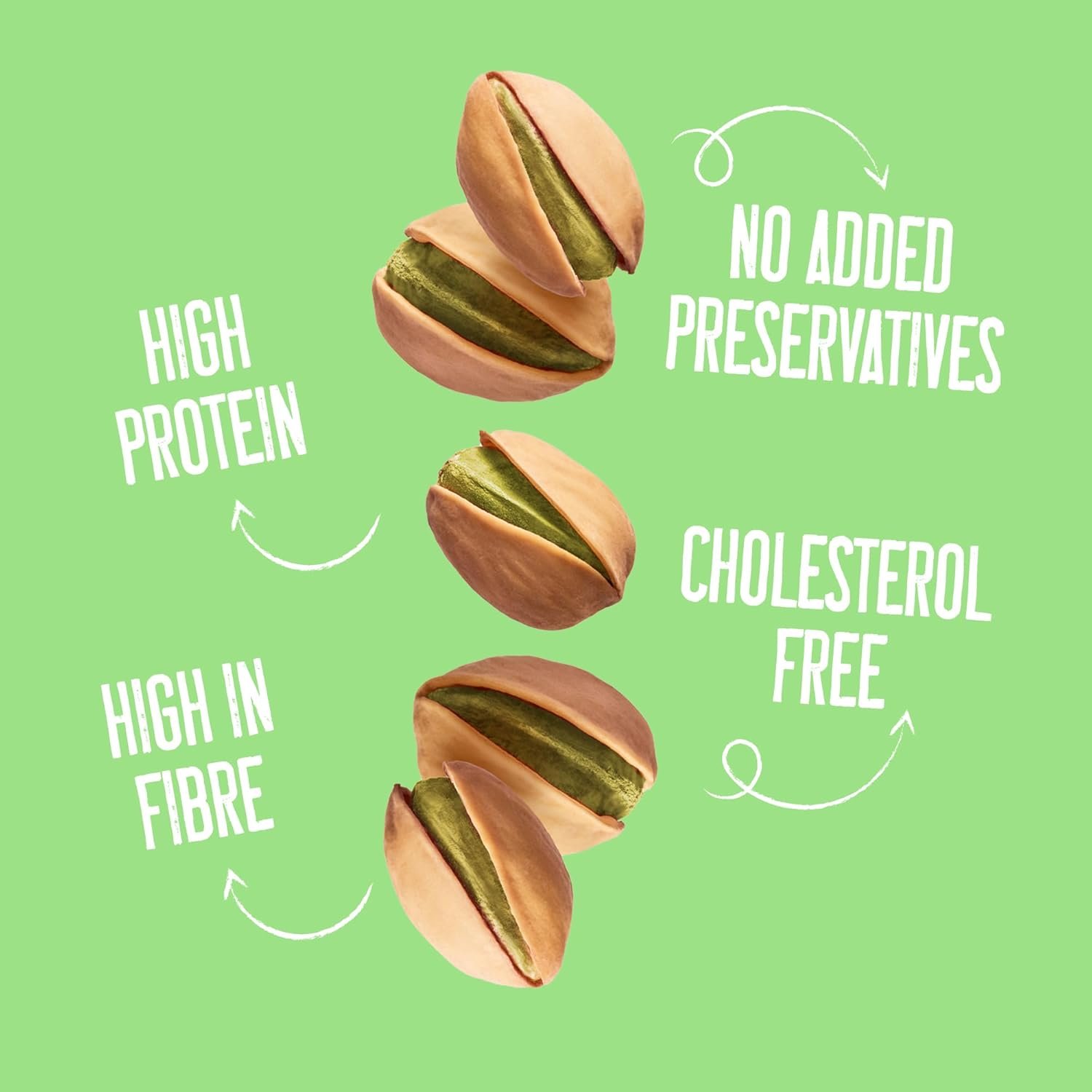 1kg Yogabar Premium Pista Crunchy Pistachios|Tasty & Healthy Nuts Dry Fruits|Rich in Protein, Fibre, Gluten Free & Low Calories|Healthy Snacks|Dry Fruit Gift Pack - View 2